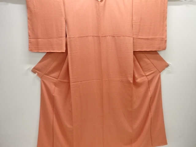 未使用品　織り柄色無地着物